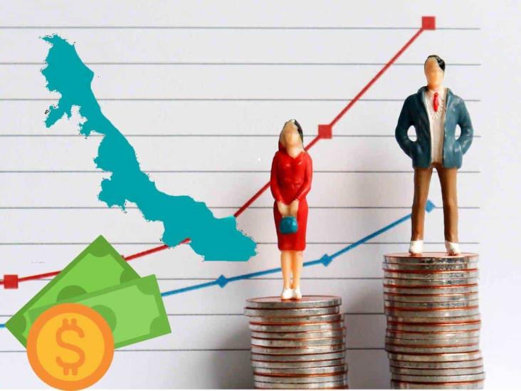 Veracruz, entre entidades con menor brecha salarial entre hombres y mujeres