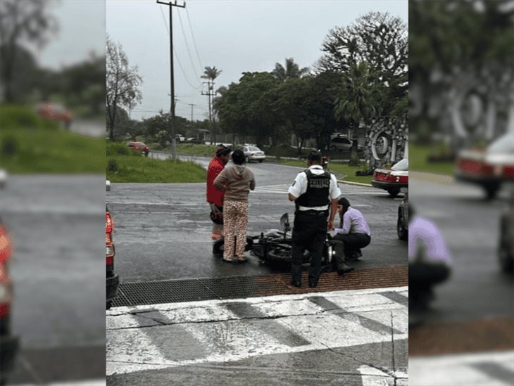 Se accidenta motociclista en Orizaba: ¿qué pasó?