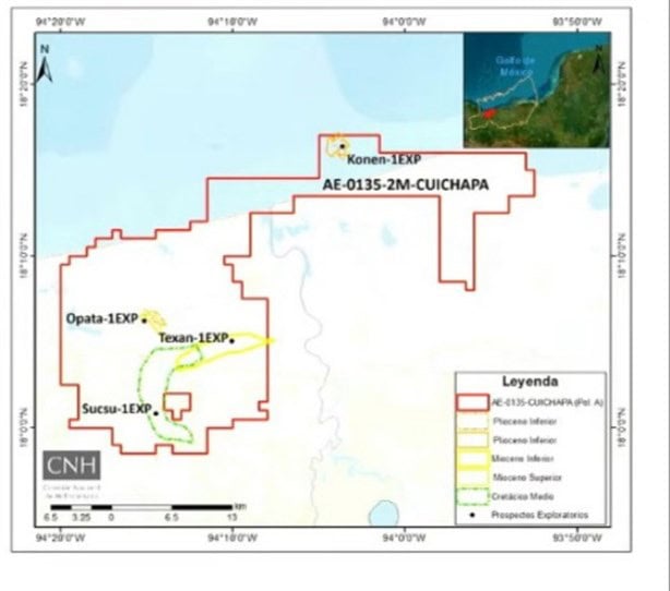 Pemex alista perforación de 4 pozos petroleros en esta zona del sur de Veracruz