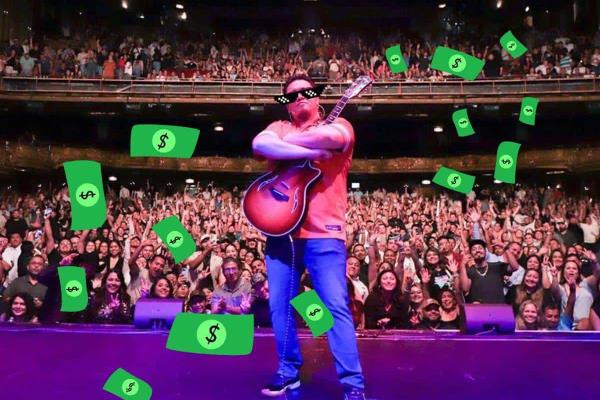 ¿Cuánto dinero cobra Franco Escamilla por show?