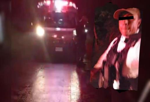 Agente municipal agrede a paramédico que auxiliaba a accidentado en Emiliano Zapata