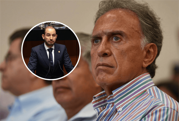 Yunes Linares y Marko Cortés se confrontan en el Senado de la República