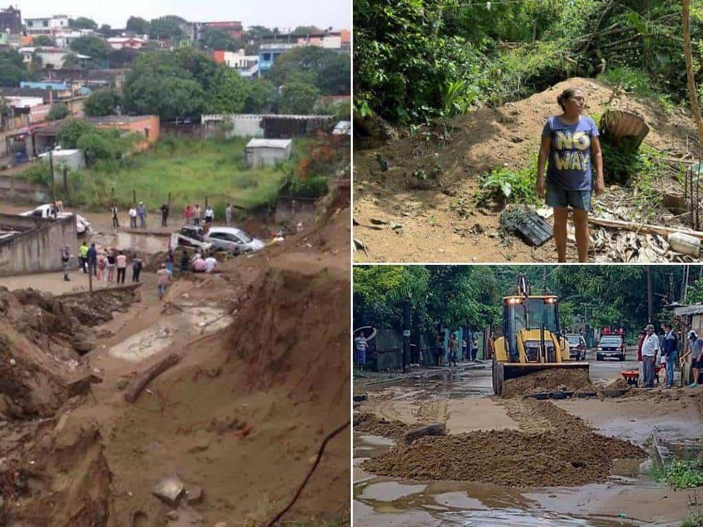 ¿Cuáles son las zonas de Coatzacoalcos con mayor riesgo de deslave?