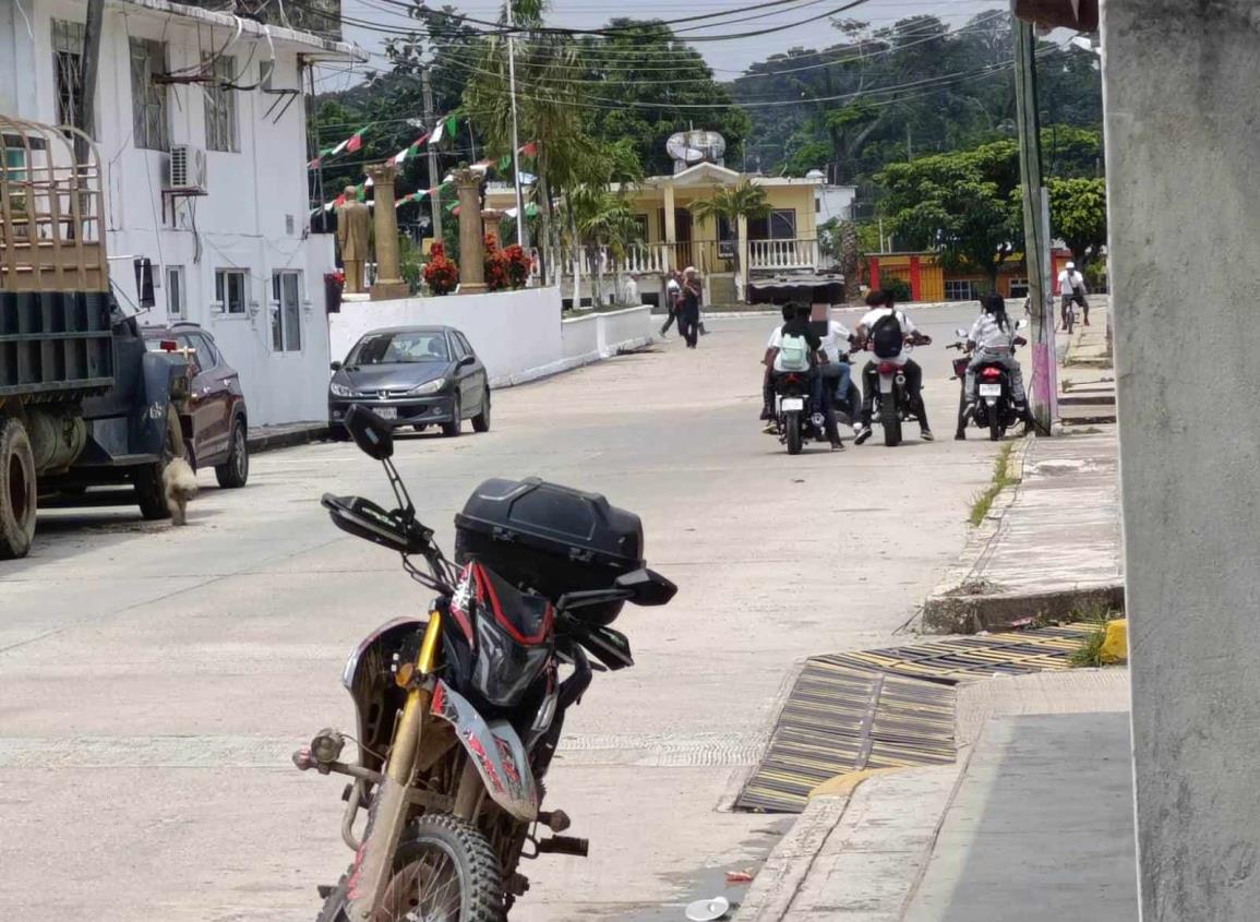 Denuncian aumento de contaminación auditiva por motociclistas en Moloacán