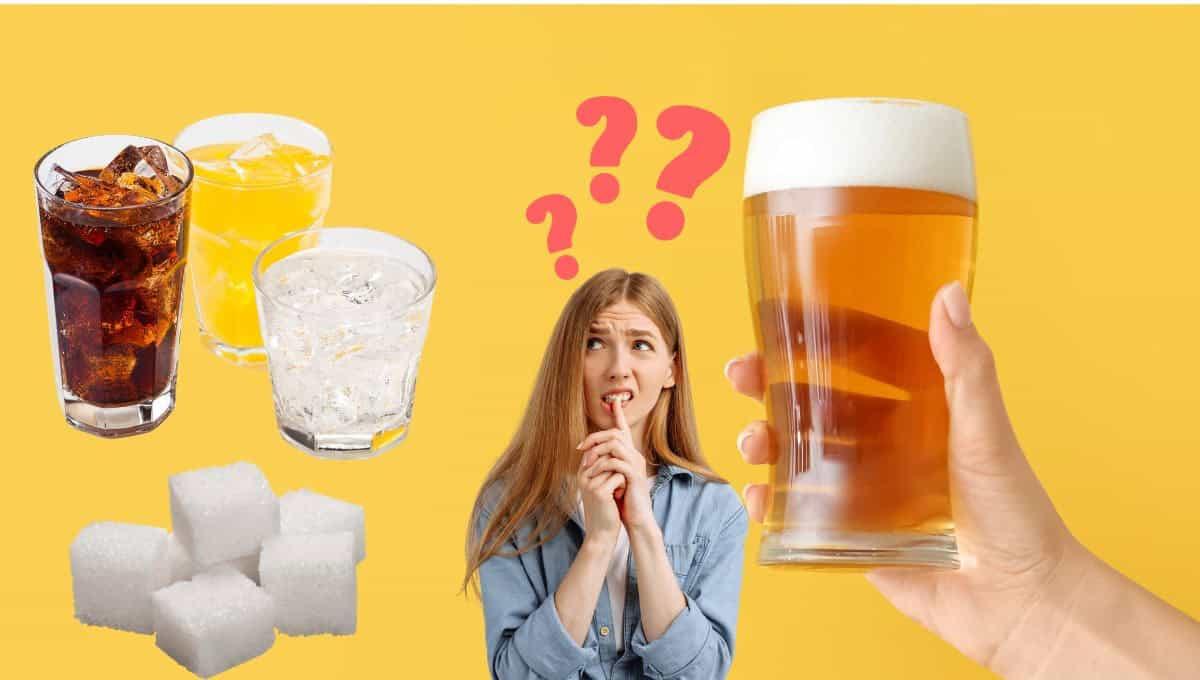 ¿Estás a dieta? Descubre que tiene más azúcar si una cerveza o un refresco