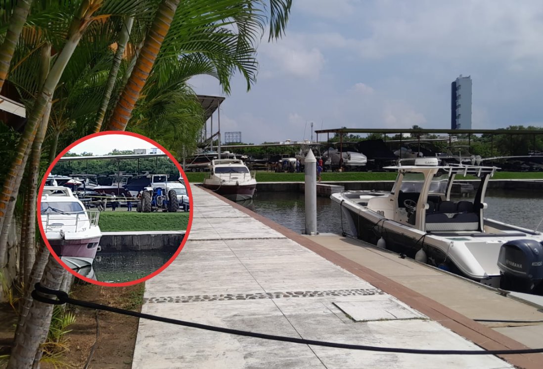 Hallan cuerpo en zona de muelles de Plaza El Dorado, en Boca del Río | VIDEO