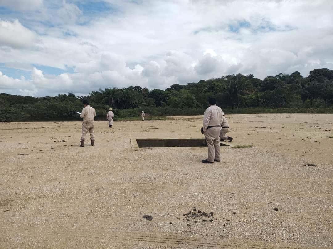 Así va la perforación de pozos petroleros en zona rural de Las Choapas