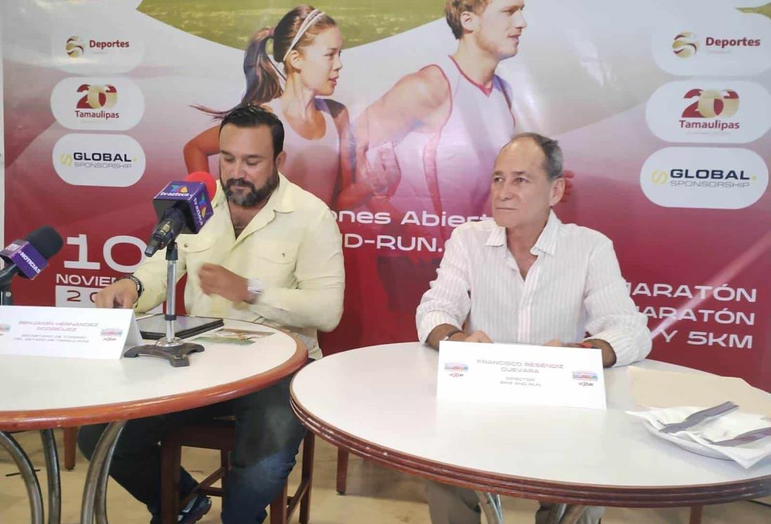 Presentan Maratón Bicentenario Tamaulipas