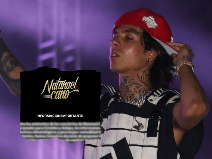 Concierto de Natanael Cano en Xalapa es pospuesto; ¿cuál es el motivo?