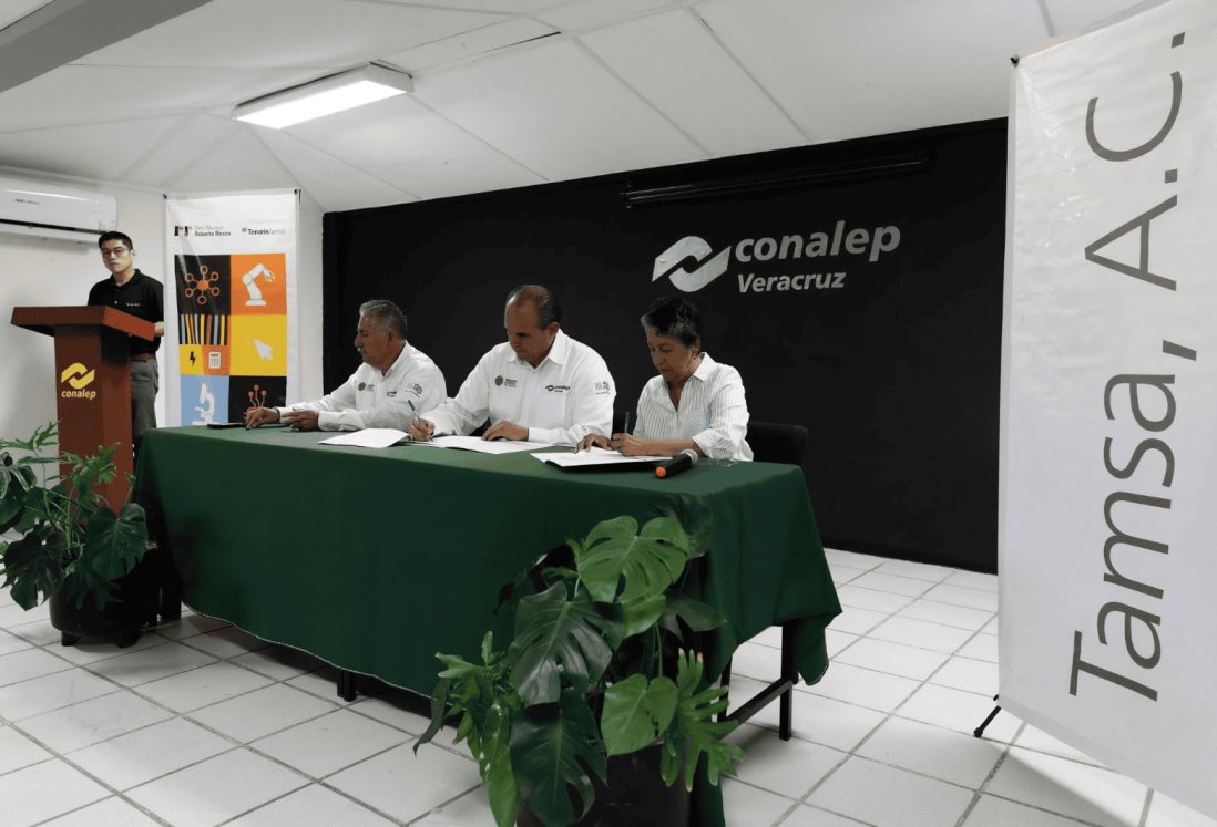 TenarisTamsa y Conalep Veracruz reafirman alianza por la educación técnica