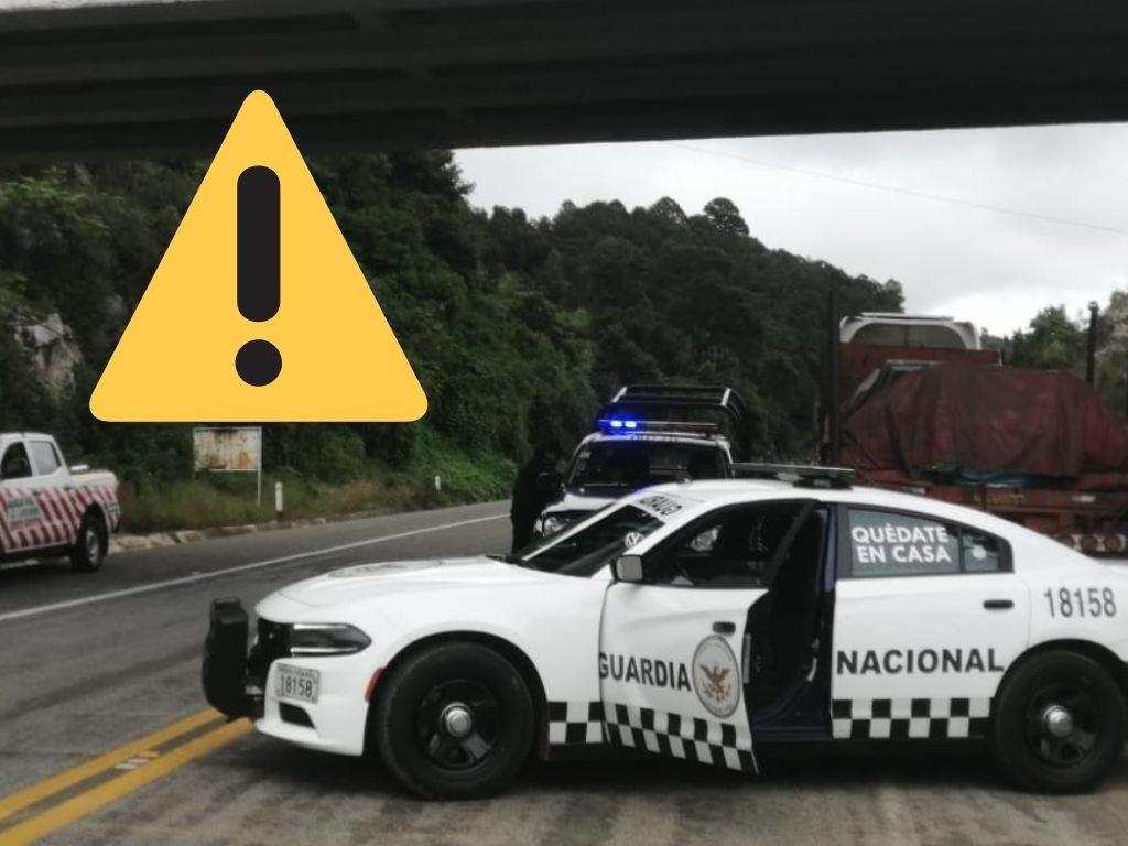 Sigue estas medidas de seguridad si viajas por carreteras peligrosas