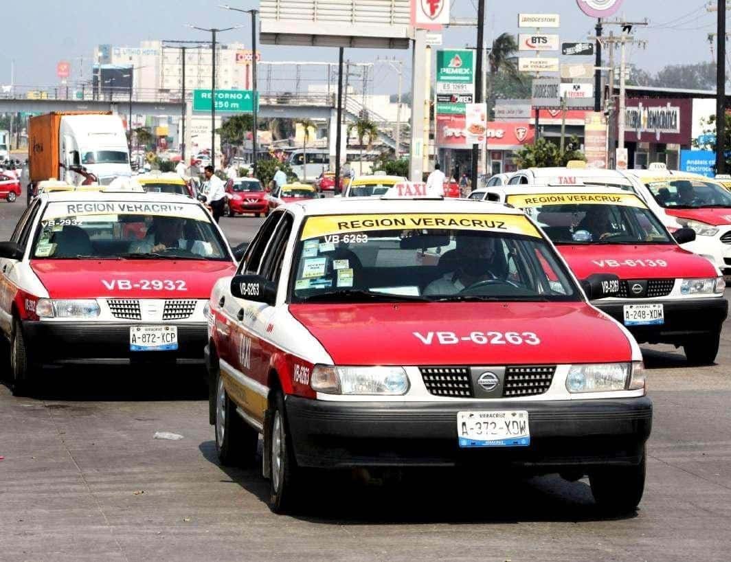 Taxistas de Veracruz esperan repunte del 20% durante puente por fiestas patrias