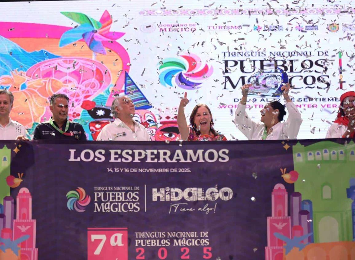 Clausuran Rocío Nahle y Miguel Torruco Tianguis Nacional de Pueblos Mágicos Veracruz 2024