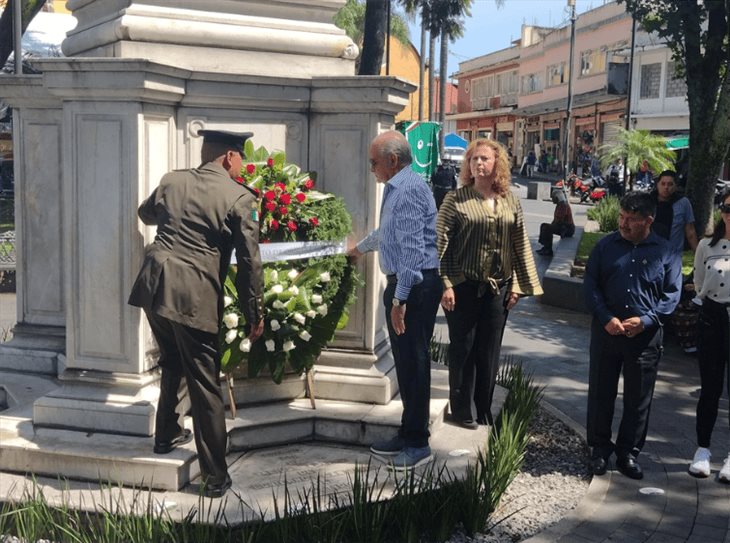 En Orizaba, otorgan discurso conmemorativo de la gesta heroica de los Niños Héroes