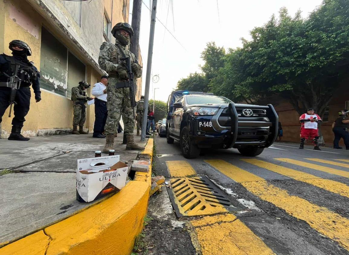 Elementos violentos en Veracruz