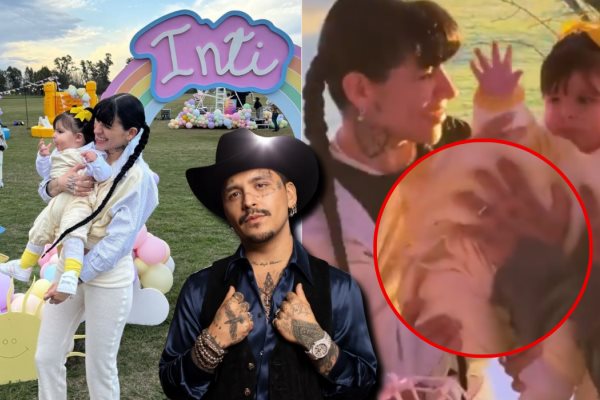 Cazzu celebra cumpleaños de su hija Inti y excluye en el video a Christian Nodal