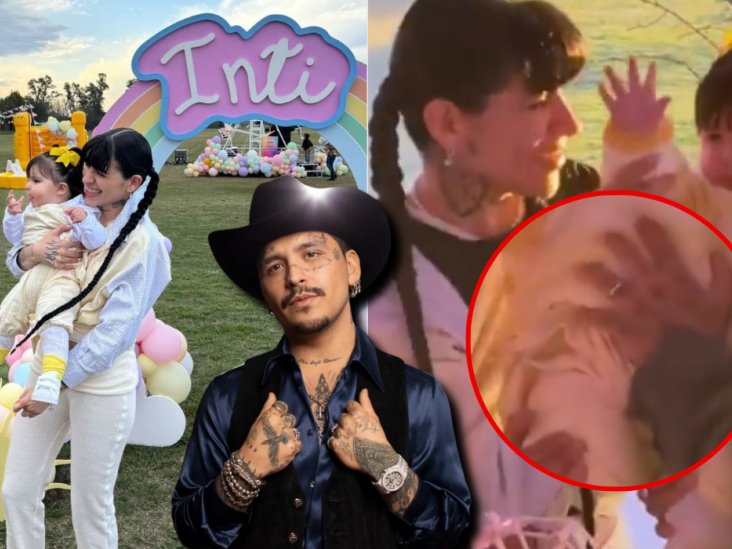 Cazzu celebra cumpleaños de su hija Inti y excluye en el video a Christian Nodal