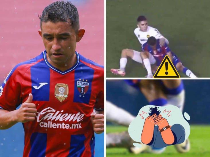 ¿Qué le pasó al Hobbit Bermúdez? Así se encuentra el futbolista tras su violenta lesión