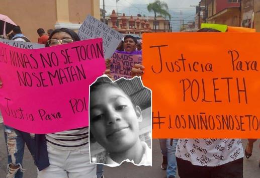 Exigen justicia para José Poleth, menor hallada sin vida en paseo del río Orizaba (+Video)
