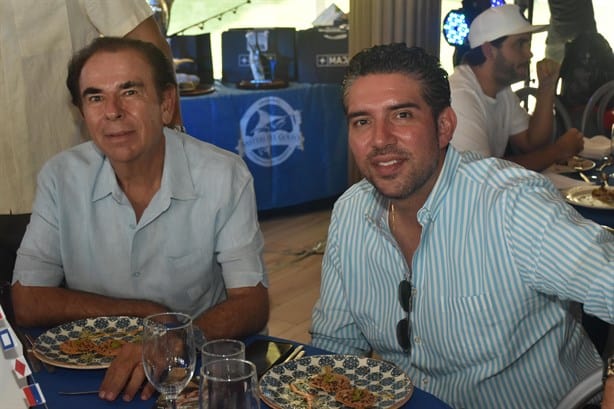 Realizan comida rompehielos previa al IX Torneo Marlín Azul 2024 de Masters del Golfo