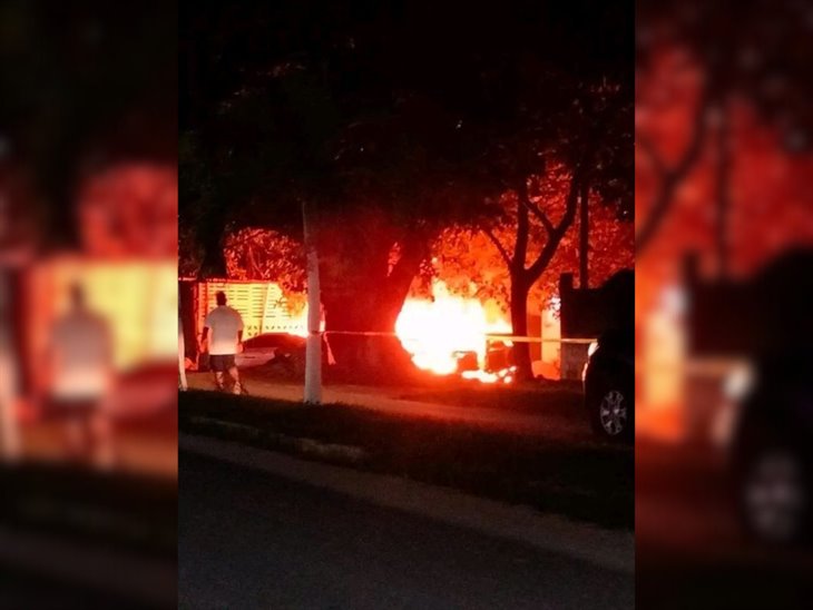 Tras incendio, vivienda termina calcinada en San Rafael