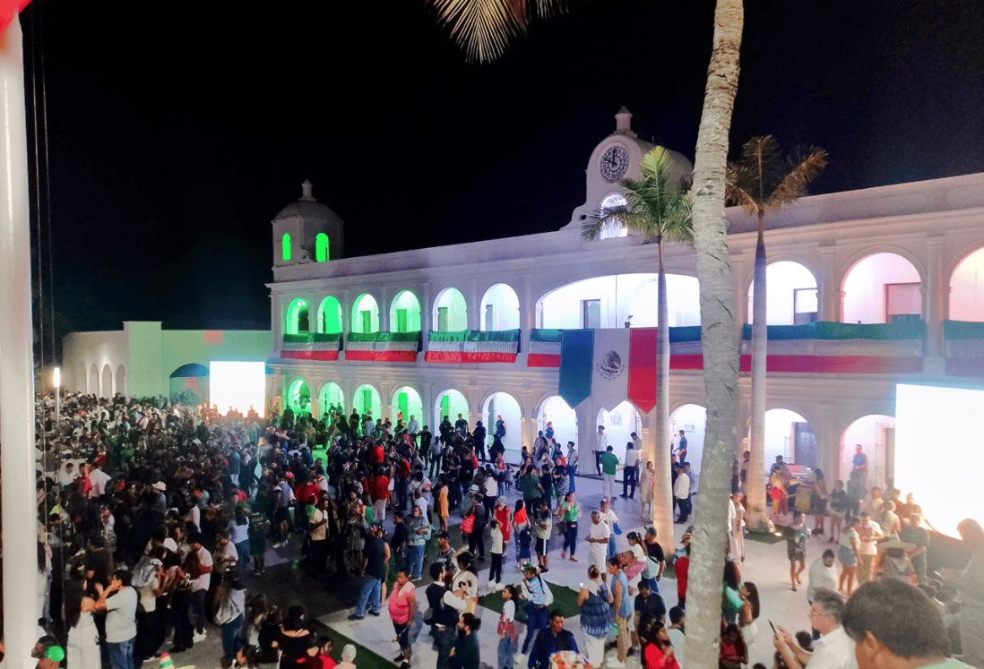 Conmemoran en Boca del Río el Grito de Independencia