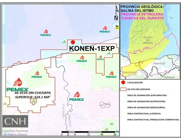 Pemex perforará pozo marino en este punto cercano al sur de Veracruz