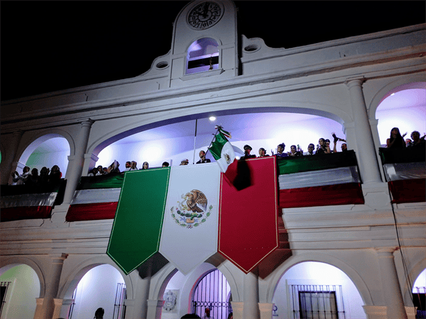 Conmemoran en Boca del Río el Grito de Independencia