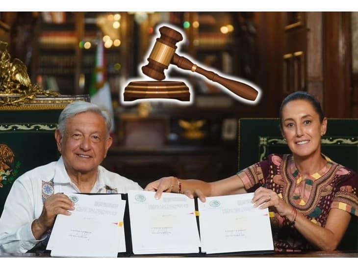 Reforma al Poder Judicial es publicada en el Diario Oficial; AMLO firma el decreto