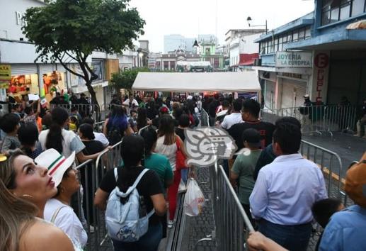 Implementan seguridad para la ceremonia del Grito de Independencia en Xalapa