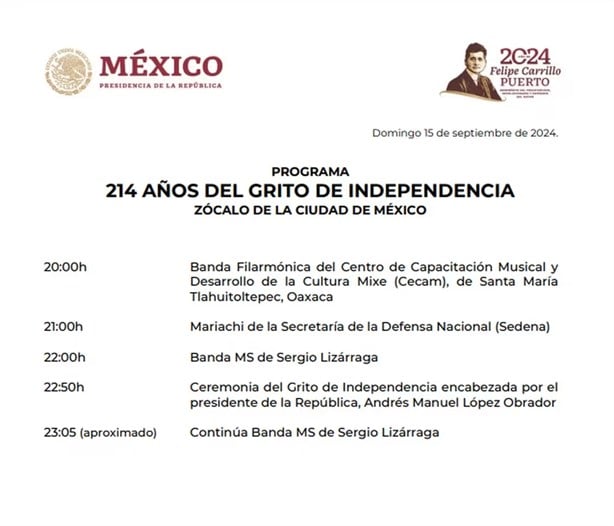 El Zócalo de la CDMX ya aguarda por el último Grito de AMLO