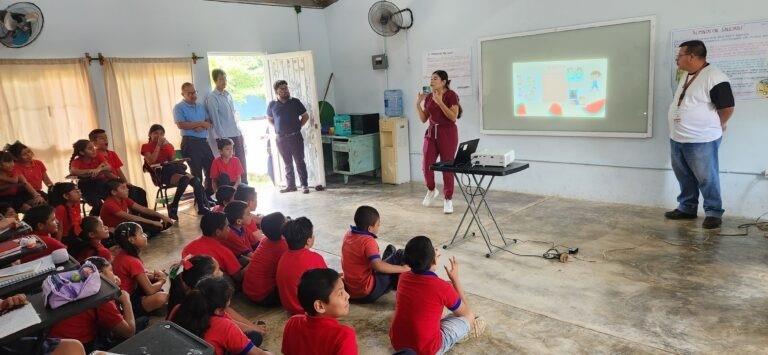 Promueve Gobierno de Coatzacoalcos el bienestar integral con Educación para la Salud en escuelas