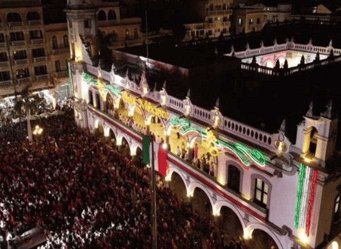 Exitosas fiestas patrias en Veracruz