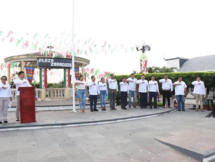 Texistepec conmemora el 214 aniversario del inicio de la Independencia de México