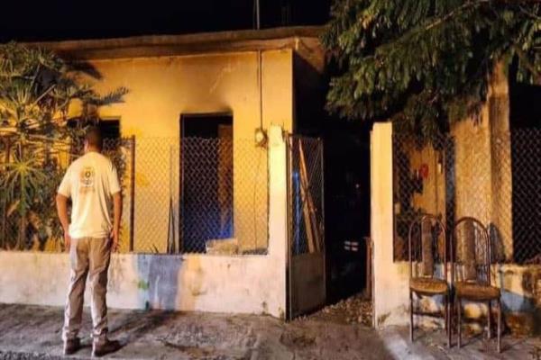 Hombre presuntamente le prende fuego a su propia vivienda en Úrsulo Galván