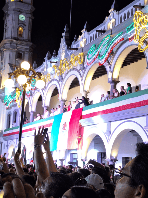 Así celebró Veracruz el Grito de Independencia