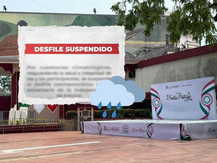 Suspenden desfile por la Independencia en Poza Rica; ¿qué ocurrió?