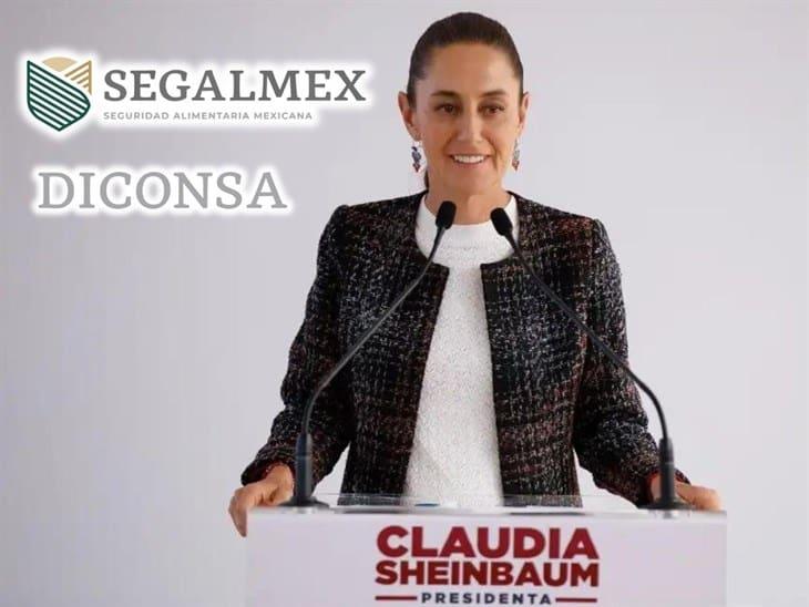 Alimentación para el Bienestar: Claudia Sheinbaum anuncia fusión de Segalmex y Diconsa