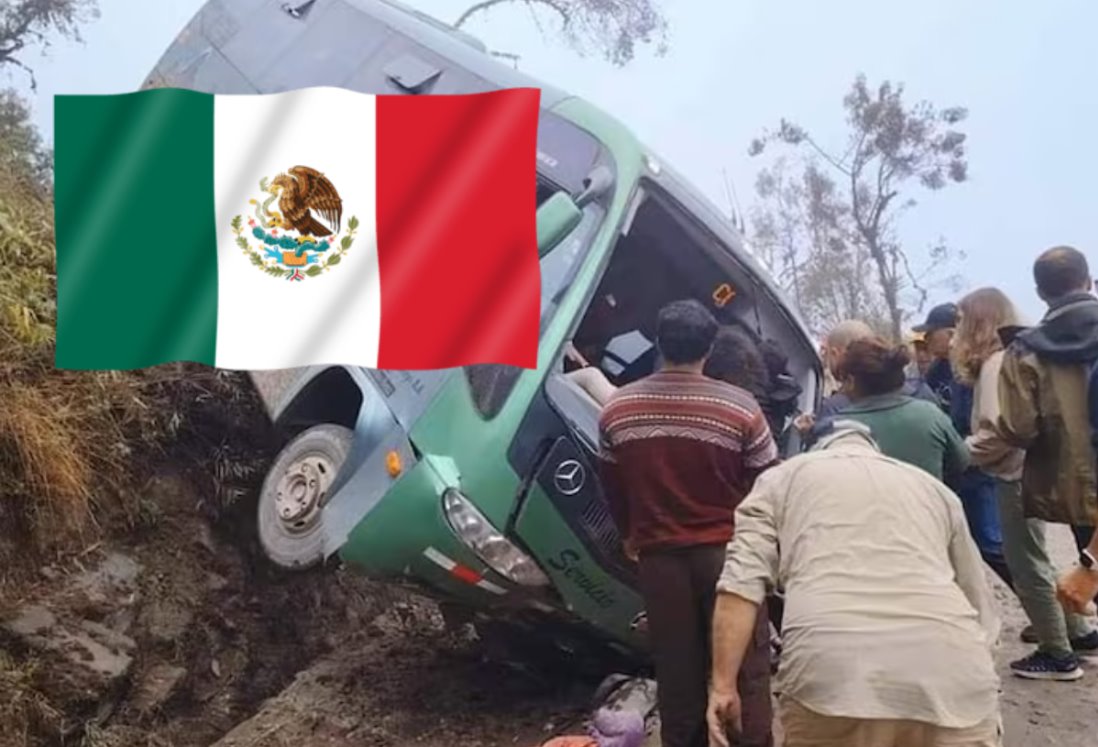 Cancillería informa de seis mexicanos lesionados en accidente de autobús en Macchu Picchu