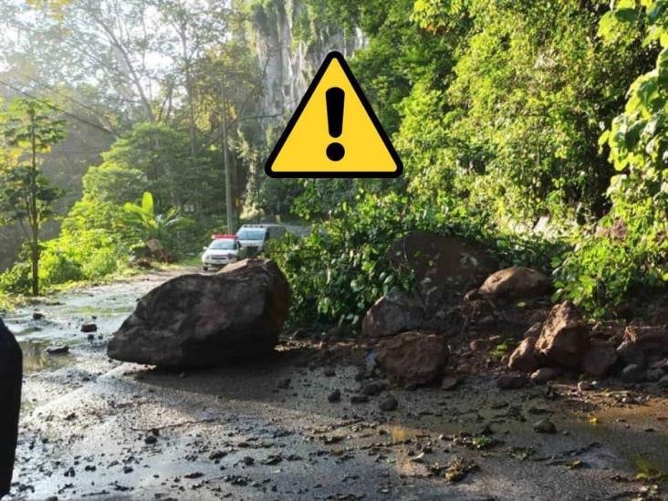 Bloqueada la carretera hacia Teocelo; rutas alternas, saturadas