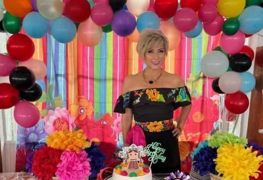 Lulú Ortiz celebra al estilo mexicano