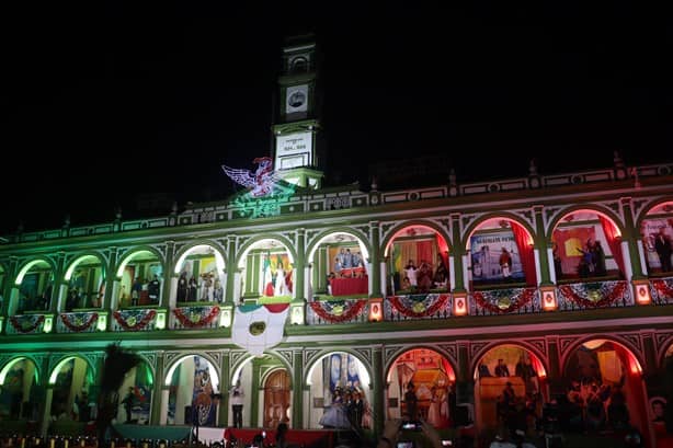 Alcaldesa Lizzette Álvarez Vera conmemora el Grito de Independencia en Alvarado