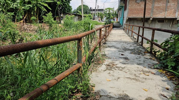 Temen colapso de otro puente en esta zona de Poza Rica