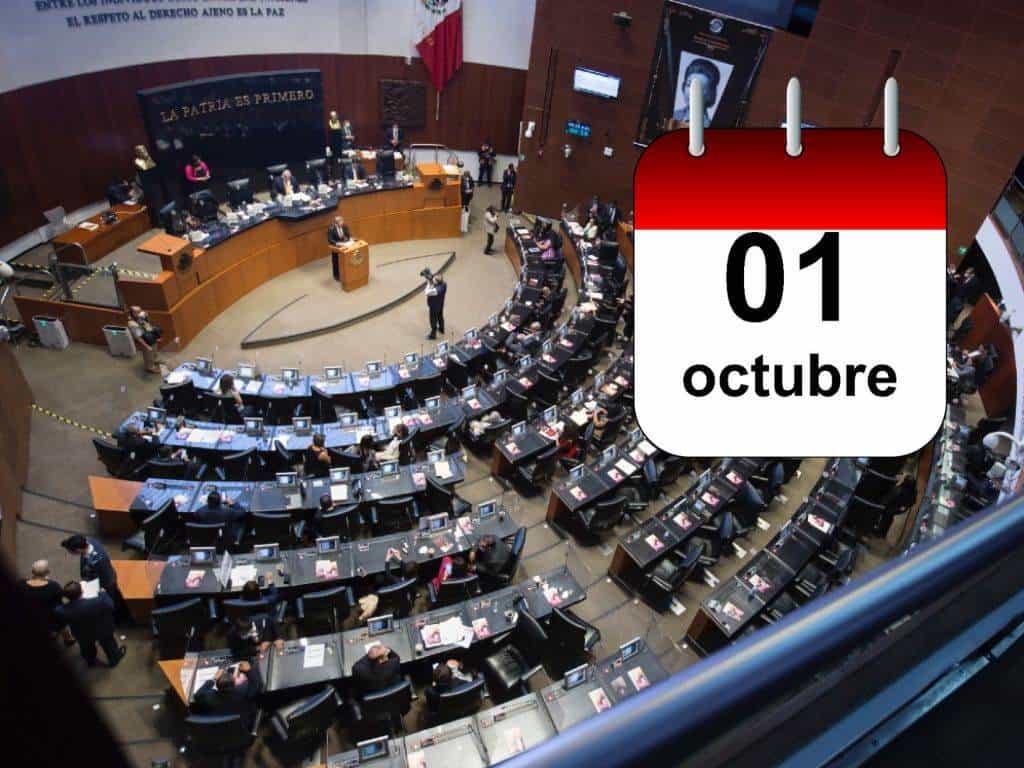 Senado declara oficialmente el 01 de octubre como día de descanso obligatorio