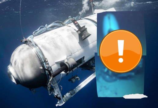 De miedo; así se veían los restos del submarino Titán tras la implosión (+Video)