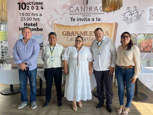 Canirac Veracruz anuncia la Gran Muestra Gastronómica 2024