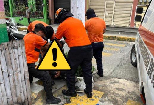 Parranda termina en golpiza en calles de Misantla