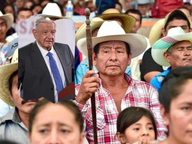 AMLO: Reforma a favor de los pueblos indígenas va por buen rumbo