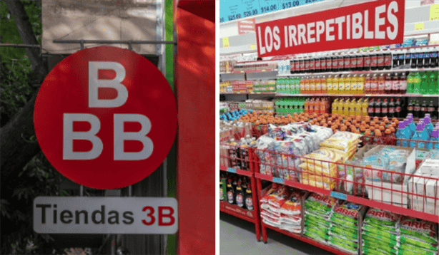 ¿Quién es el dueño de las Tiendas 3B y cuántas hay en México?