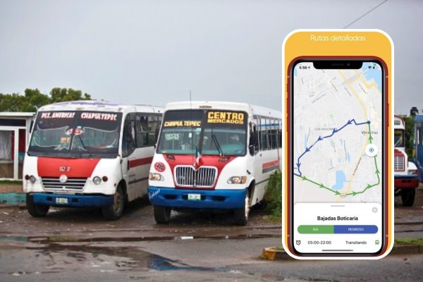 App revela en tiempo real el recorrido de tu camión urbano en Veracruz